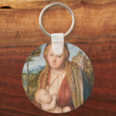 Porte-clés Gloire au sein divin de Marie (Recto)