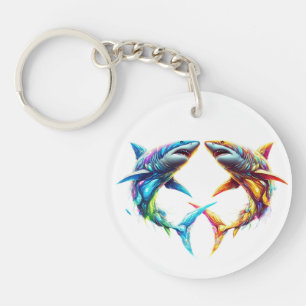 Porte-clés Glorieux requin