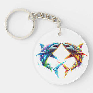 Porte-clés Glorieux requin