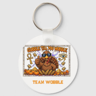Porte-clés Glousse jusqu'à ce que tu titubes Drôle de pharaon