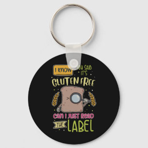 Porte-clés Gluten drôle Lifestyle Lifestyle Maladie coeliaque