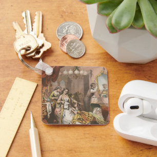 Porte-clés Glycérine de cacao de Hovey, vers 1860