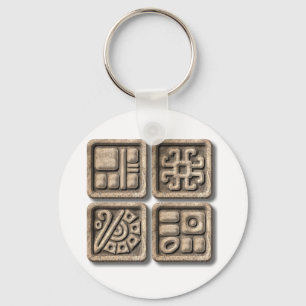 Porte-clés Glyphes maya