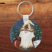 PORTE-CLÉS GNOME DE NOËL (Recto)