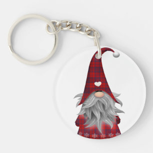 Porte-clés Gnome de Noël