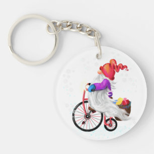 Porte-clés Gnome de Noël avec Porte - clé cadeau
