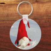 Porte-clés Gnome de Noël scandinave (Recto)