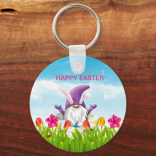 Porte-clés Gnome de Pâques (Recto)