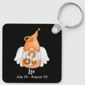 Porte-clés Gnome Leo Astrologie Signal Angel Porte - clé (Dos)