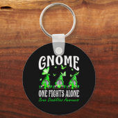 Porte-clés Gnome One combat seul Cerveau invalidants (Verso)