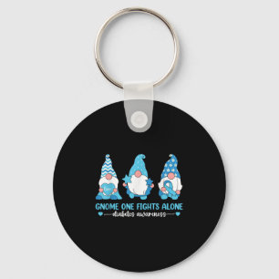 Porte-clés Gnome One combat seul Type 1 Sensibilisation au di