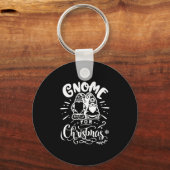 Porte-clés Gnome pour Noël (Recto)