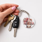 Porte-clés Gnome Romantique