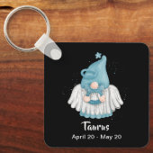 Porte-clés Gnome Taurus Astrologie Signal Angel Porte - clé (Recto)