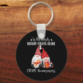 Porte-clés Gnomes de Noël Sensibilisation aux SPPC (Recto)