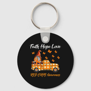Porte-clés Gnomes Faith Hope Love RSD RCPS Sensibilisation