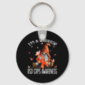 Porte-clés Gnomes I'm A Warrior Rsd Crps Sensibilisation Papi (Recto)