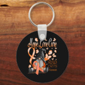 Porte-clés Gnomes RSD RCPS Sensibilisation Espérance Amour Cu (Recto)