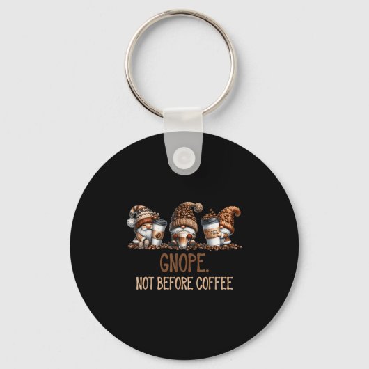 Porte-clés Gnope Pas Avant Café Trois Gnomes Graphic Cafei (Recto)