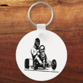 Porte-clés Go Kart Racing (Recto)