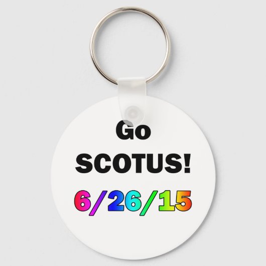 Porte-clés Go SCOTUS (Recto)