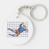 Porte-clés Goalie de football (Dos)