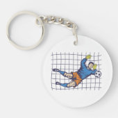 Porte-clés Goalie de football (Devant)