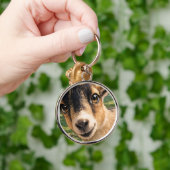 Porte-clés Goat Cute Keychain – Adorable Design Key Ring Gift (Main)