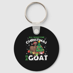 Porte-clés Goat For Christmas Funny Christmas