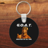Porte-clés Goat Greatest Of All Time Funny Meme  (Recto)