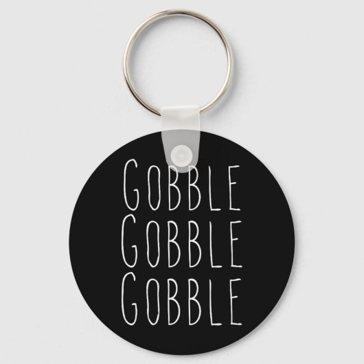 Porte-clés Gobale de Thanksgiving (Recto)