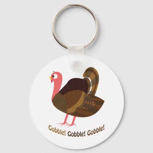 Porte-clés Gobble ! Gobble ! Gobble ! (Recto)