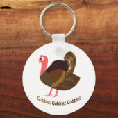 Porte-clés Gobble ! Gobble ! Gobble ! (Recto)