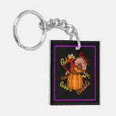 Porte-clés Gobble Gobble Gobble Citrouille-16194 (Devant gauche)