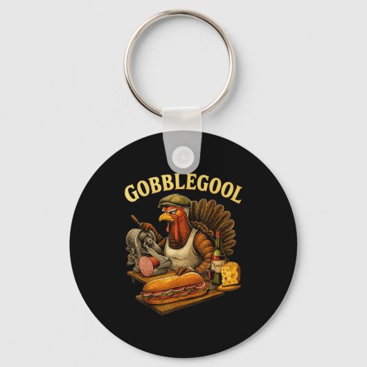 Porte-clés Gobbol Turkey Thanksgiving  (Recto)