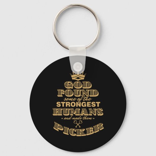 Porte-clés God Found Lock Picking Lock Picker Locksmithing Lo (Recto)