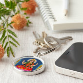 Porte-clés Goddess Bhairavi Keychain (Côté)