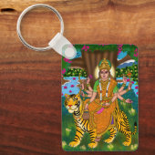 Porte-clés Goddess Kushmanda (Recto)