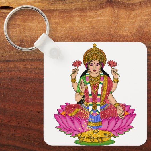 Porte-clés Goddess Lakshmi Keychain (Recto)