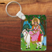 Porte-clés Goddess Shailputri Keychain (Recto)