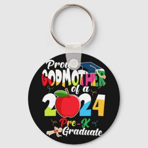 Porte-clés Godmère De 2024 Pré-k Graduate Mothers Day Grad