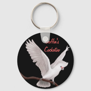 Porte-clés Goffin's Cockatoo Customizable Keychain