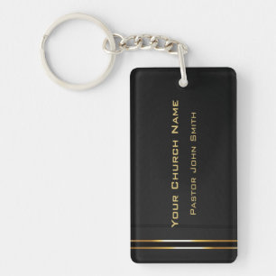Porte-clés Gold Elegance2 Church Pastor Classy