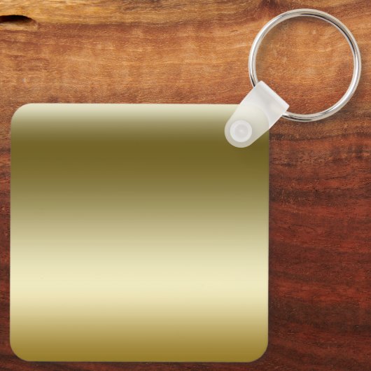 Porte-clés Gold Freeride Snowboard Snowboard Stencil (Verso)