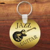 PORTE-CLÉS GOLD JAZZ GUITAR (Recto)