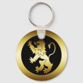 PORTE-CLÉS GOLD LION (Recto)