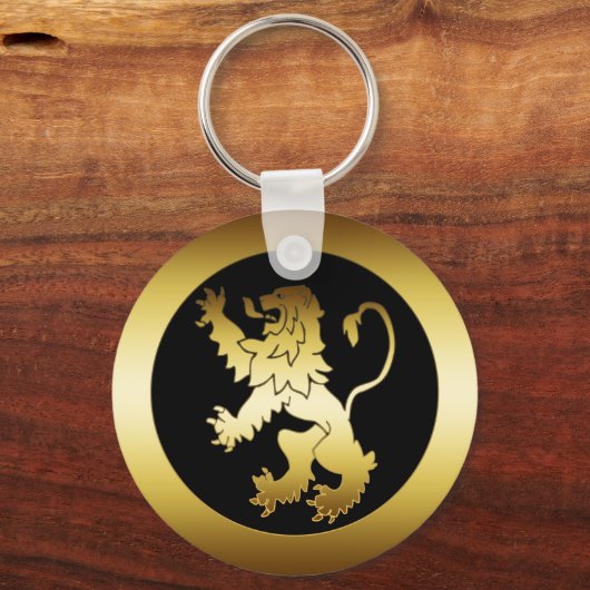 PORTE-CLÉS GOLD LION (Recto)
