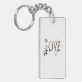 Porte-clés Gold Love (Devant gauche)