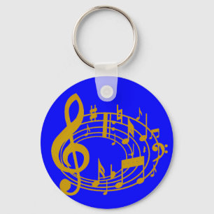 Porte-clés Gold Notes_