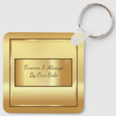 Porte-clés Gold Photo Memorial (Dos)